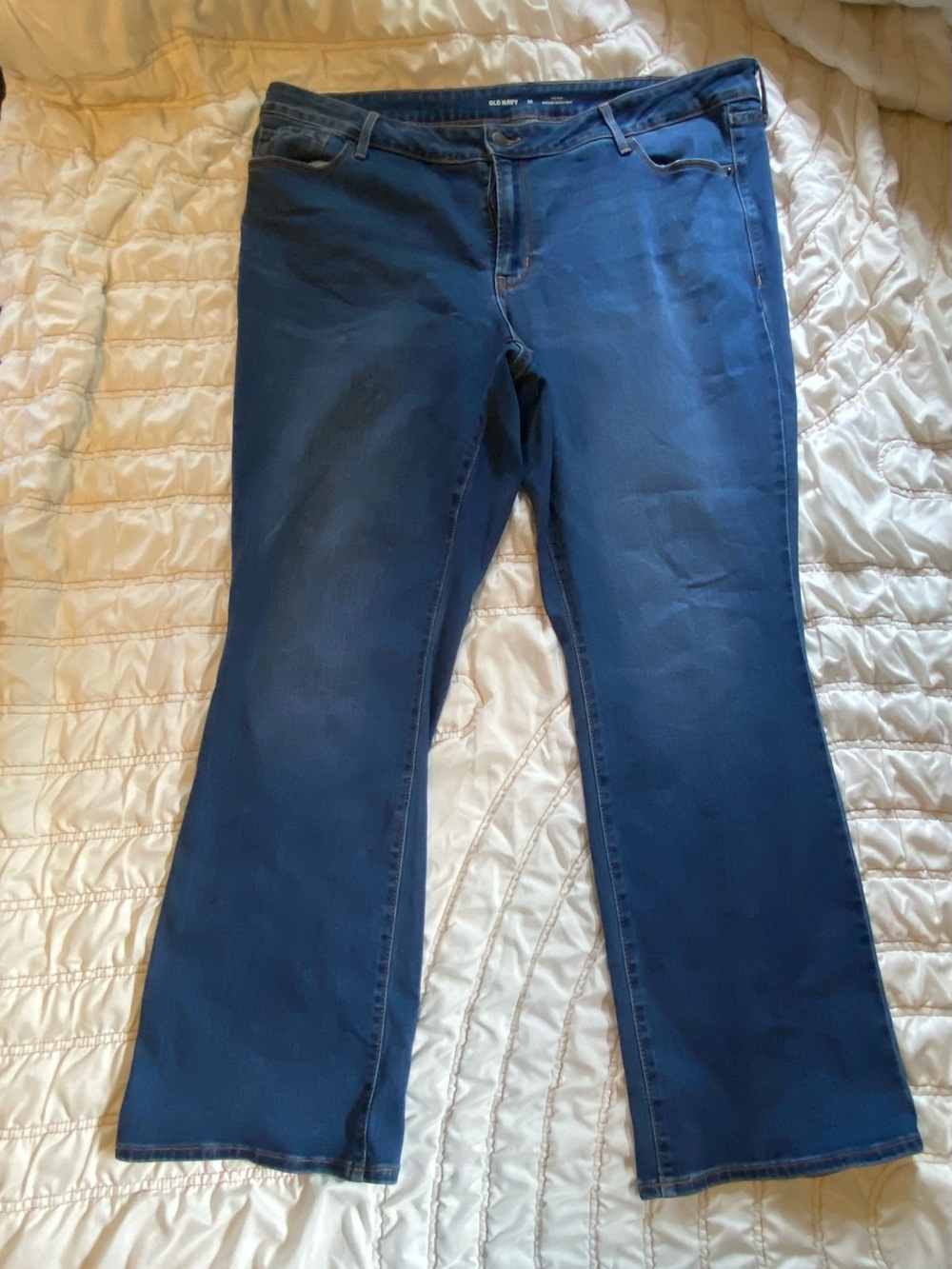 Old Navy Dark Blue Bootcut Jeans